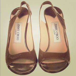 Jimmy Choo sling back Heels Authentic
